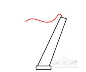 简笔画---如何画竖琴
