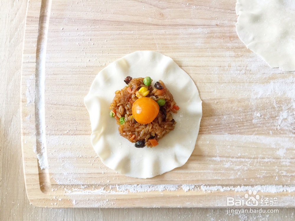 新晋网红•咸蛋黄肉松烧麦