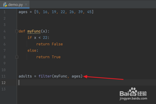 怎么使用Python内置filter函数