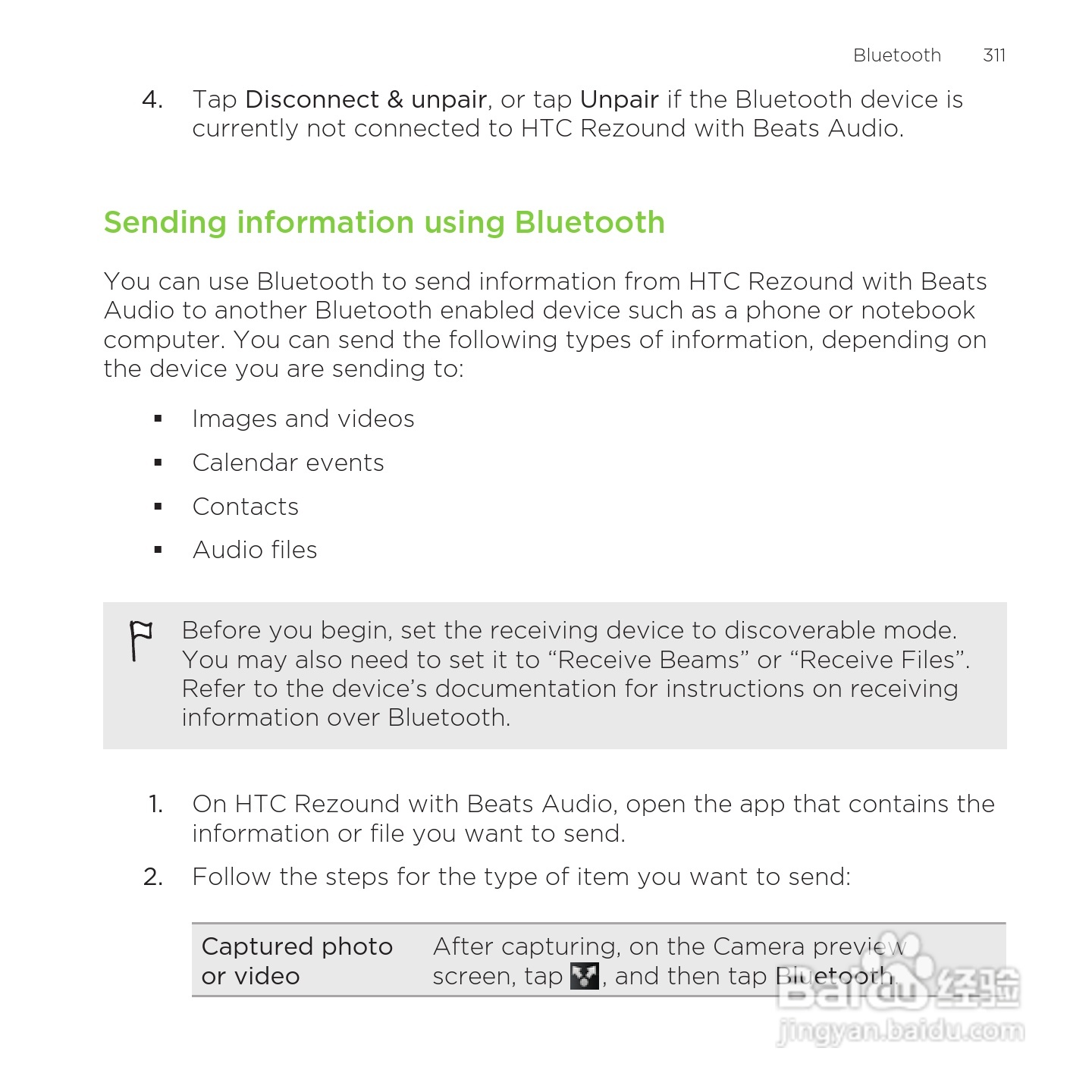 多普达HTC Rezound手机说明书:[32]