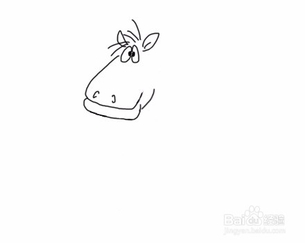 简笔画---如何画马
