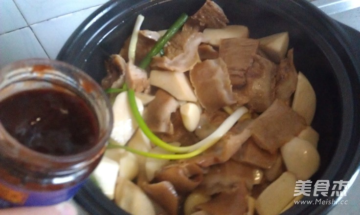 酱焖肚片的做法