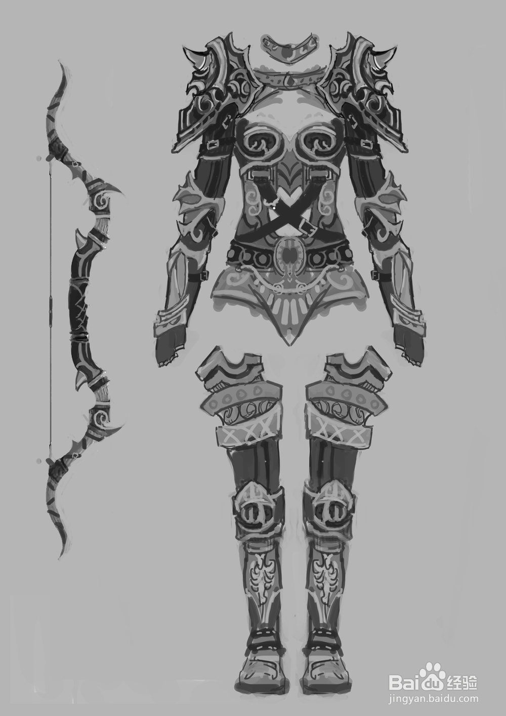 角色原画教程之如何画人物
