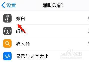 怎么设置iPhone的旁白命令