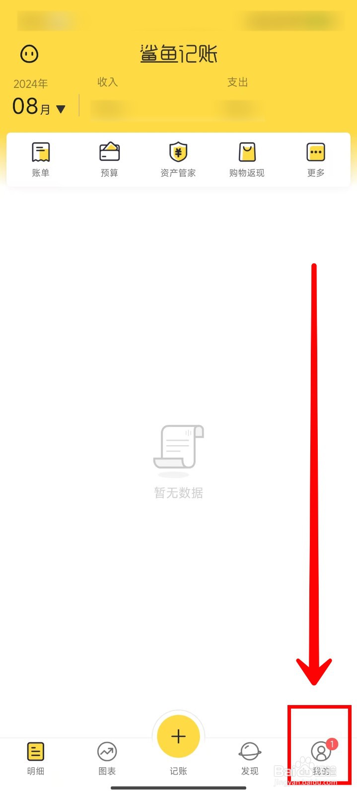 鲨鱼记账APP如何开启手势密码