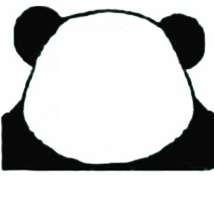 ps如何制作熊猫头表情包