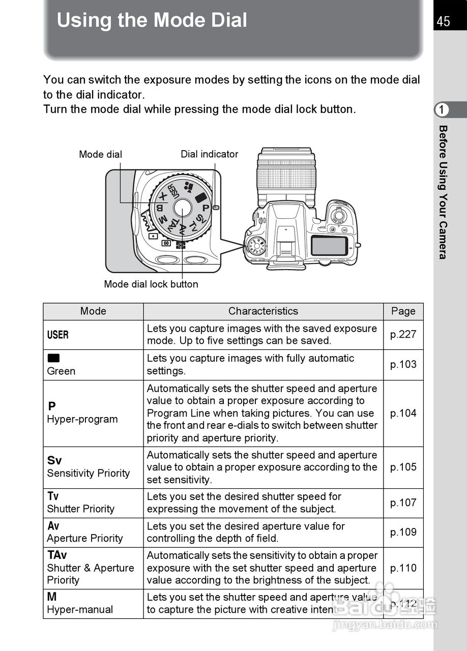 宾得K-5数码相机使用说明书:[5]