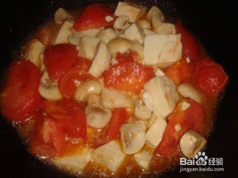 豆腐番茄汤的做法