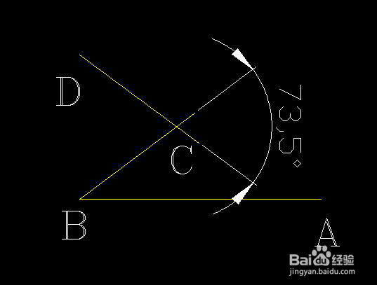 CAD中直线，旋转等命令集合的图形