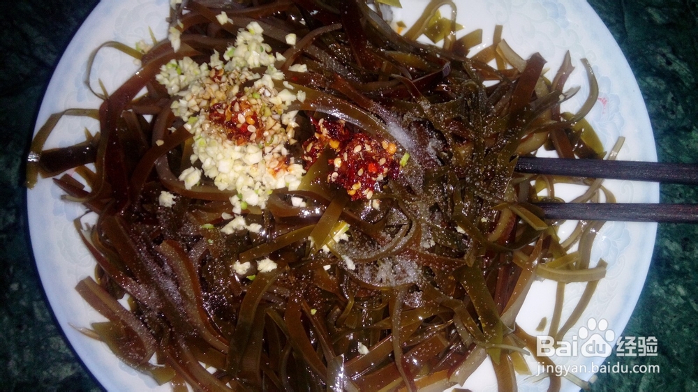 凉拌海带丝的家常做法