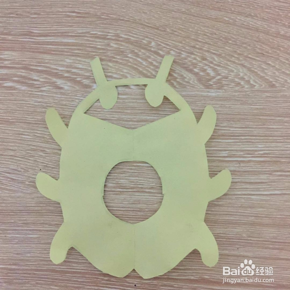 如何剪小瓢虫