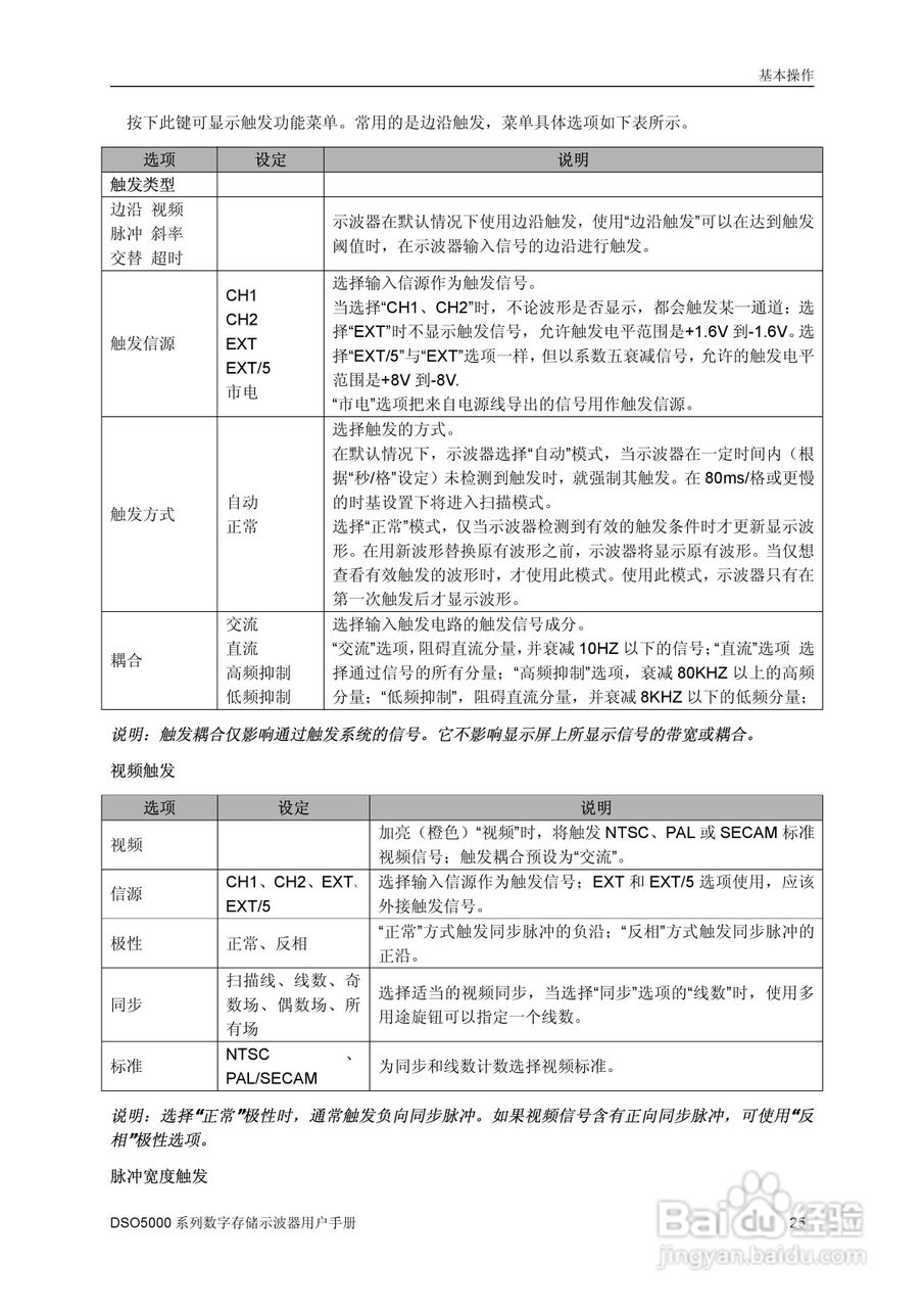 DSO5202M数字存储示器使用说明书:[3]