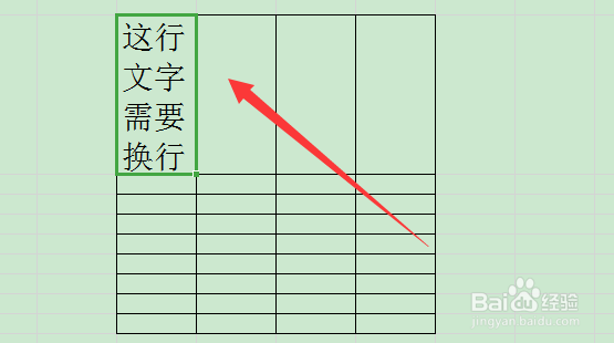 excel表格中的文字如何设置自动换行