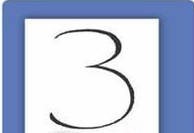 数字3画成小白兔