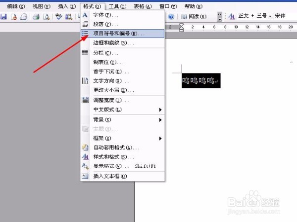 怎么在word中插入本地图片的项目符号?