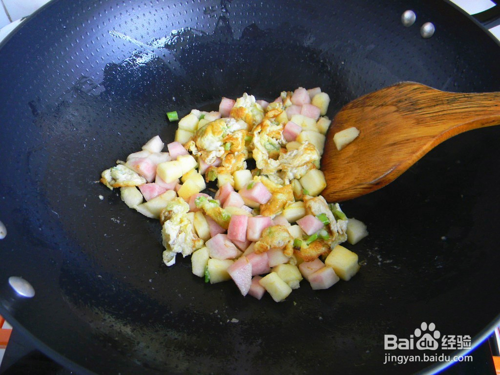 来一碗美味炒饭吧——蛋香水果炒饭