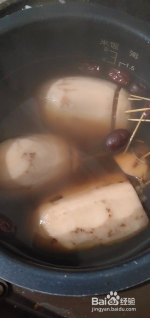 食补佳品糯米藕的做法