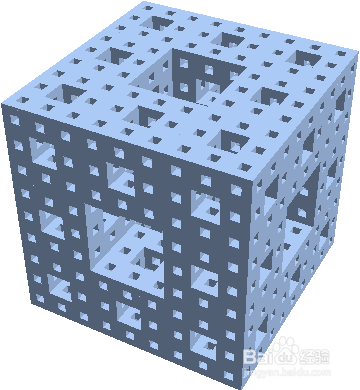 怎么绘制二维Menger海绵？