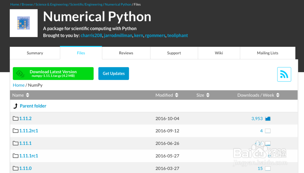 Numpy 和 Pandas 安装
