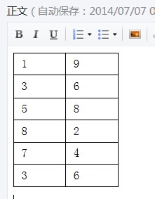 微信公众号如何添加表格、并对表格进行编辑
