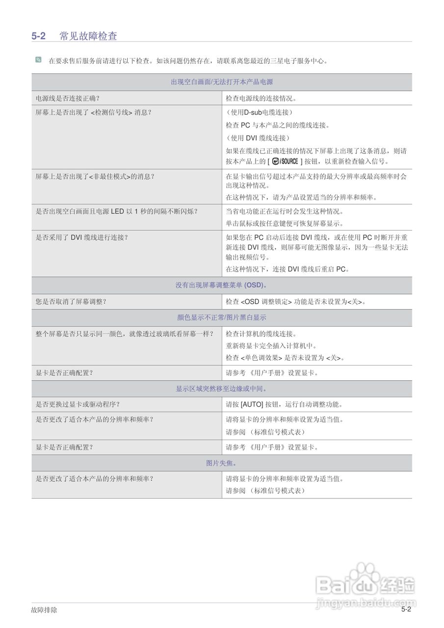 三星B1930NW液晶显示器使用说明书:[5]
