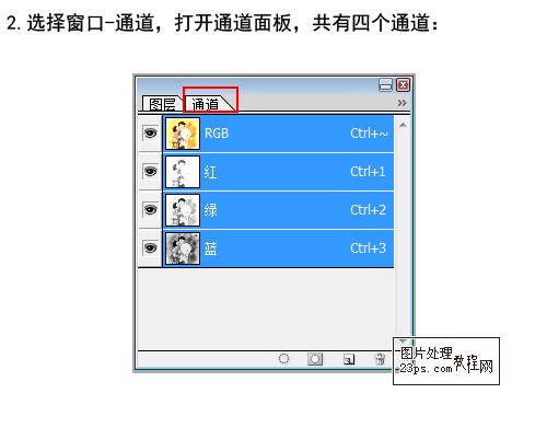 ps通道基本用法