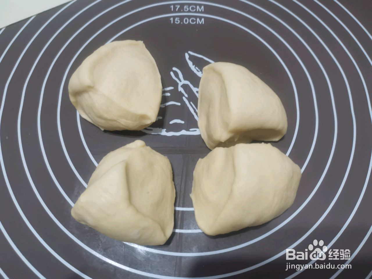 开口笑蒜香包的做法