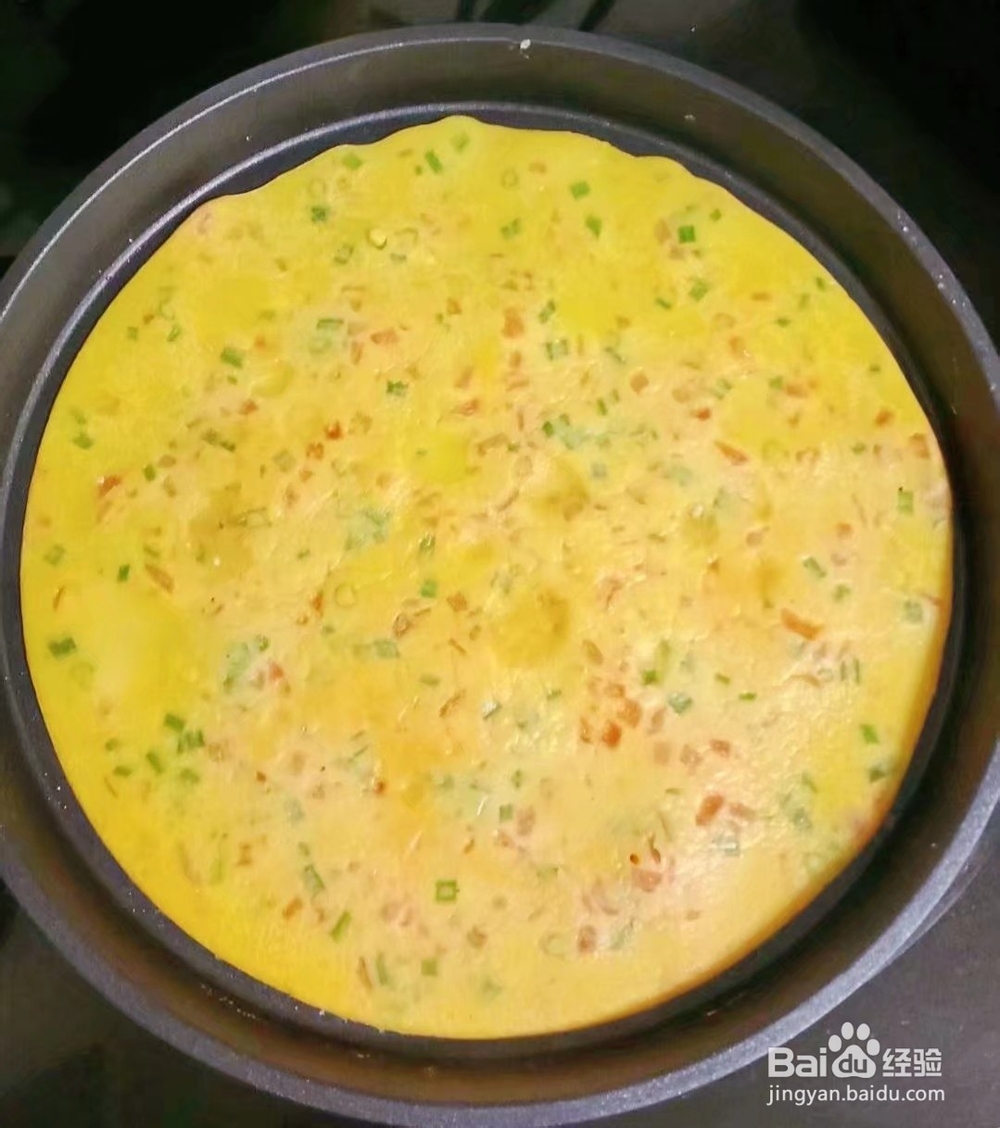 如何做番茄鸡蛋饼？