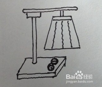 台灯的简笔画
