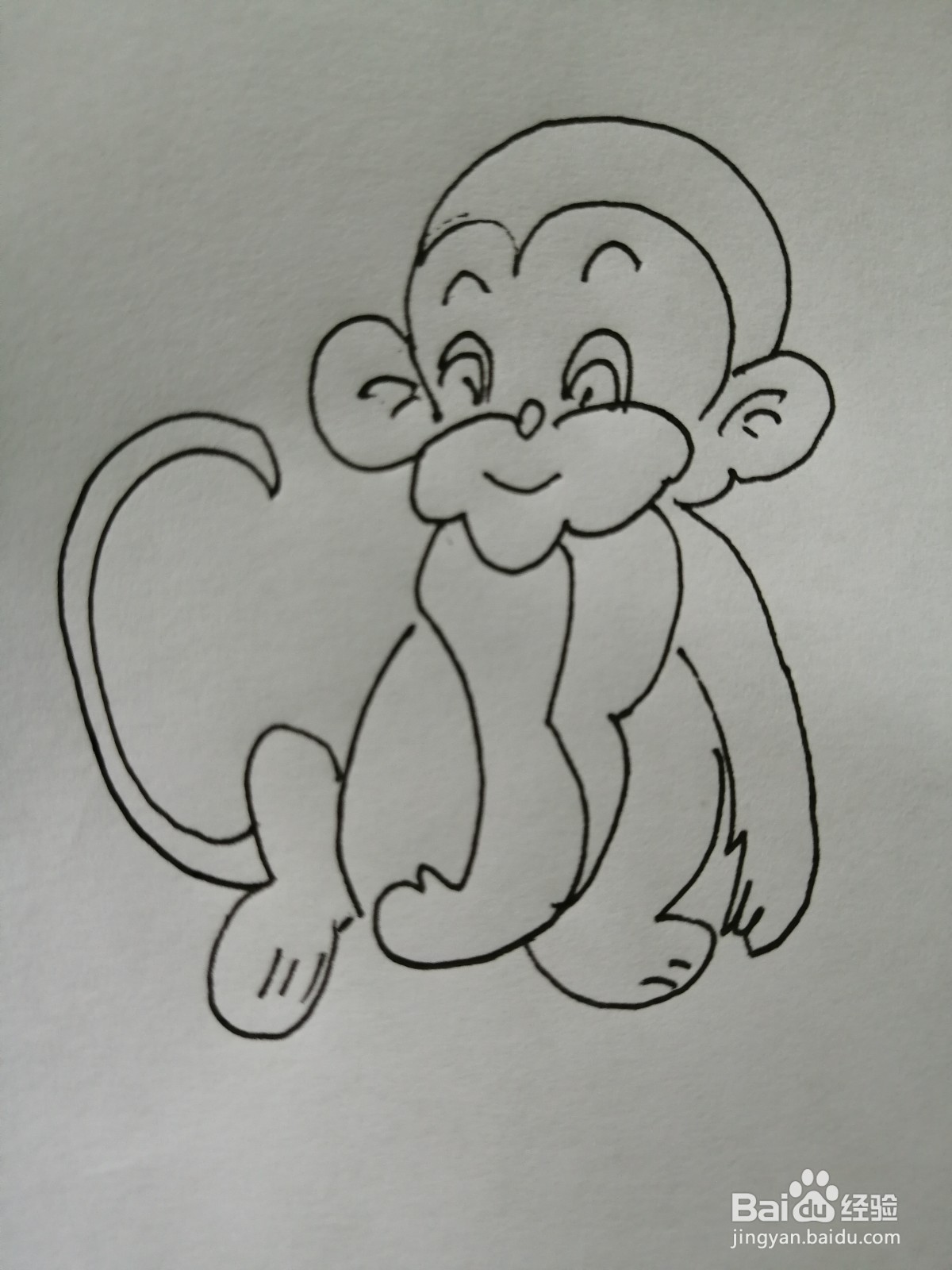 <b>可爱的小猴子怎么画</b>