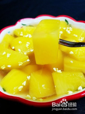 黄桃罐头改良版