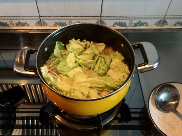 冬天当家的白菜炖豆腐