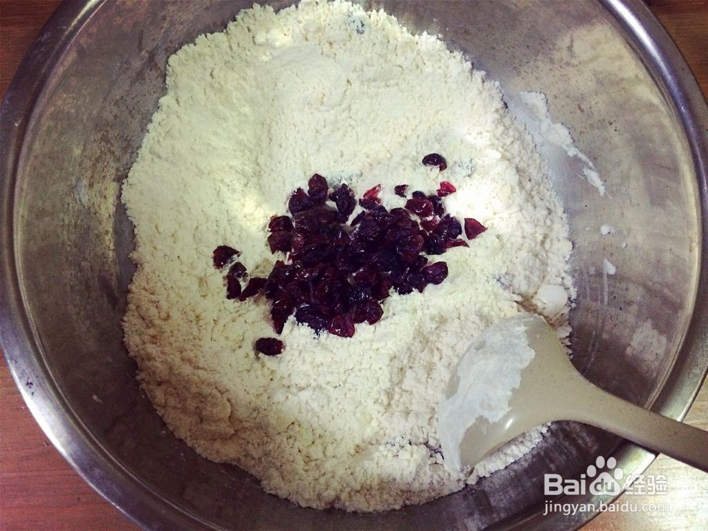 蔓越梅司康的做法