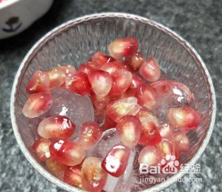 石榴气泡水怎么做