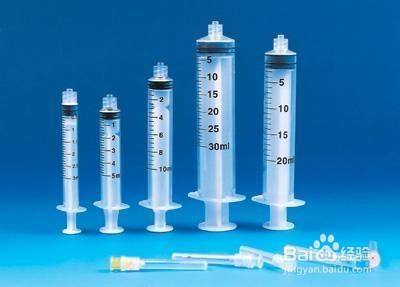 注射器部位名称图解 百度经验