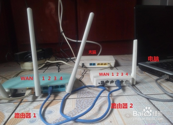 两台无线路由器连接