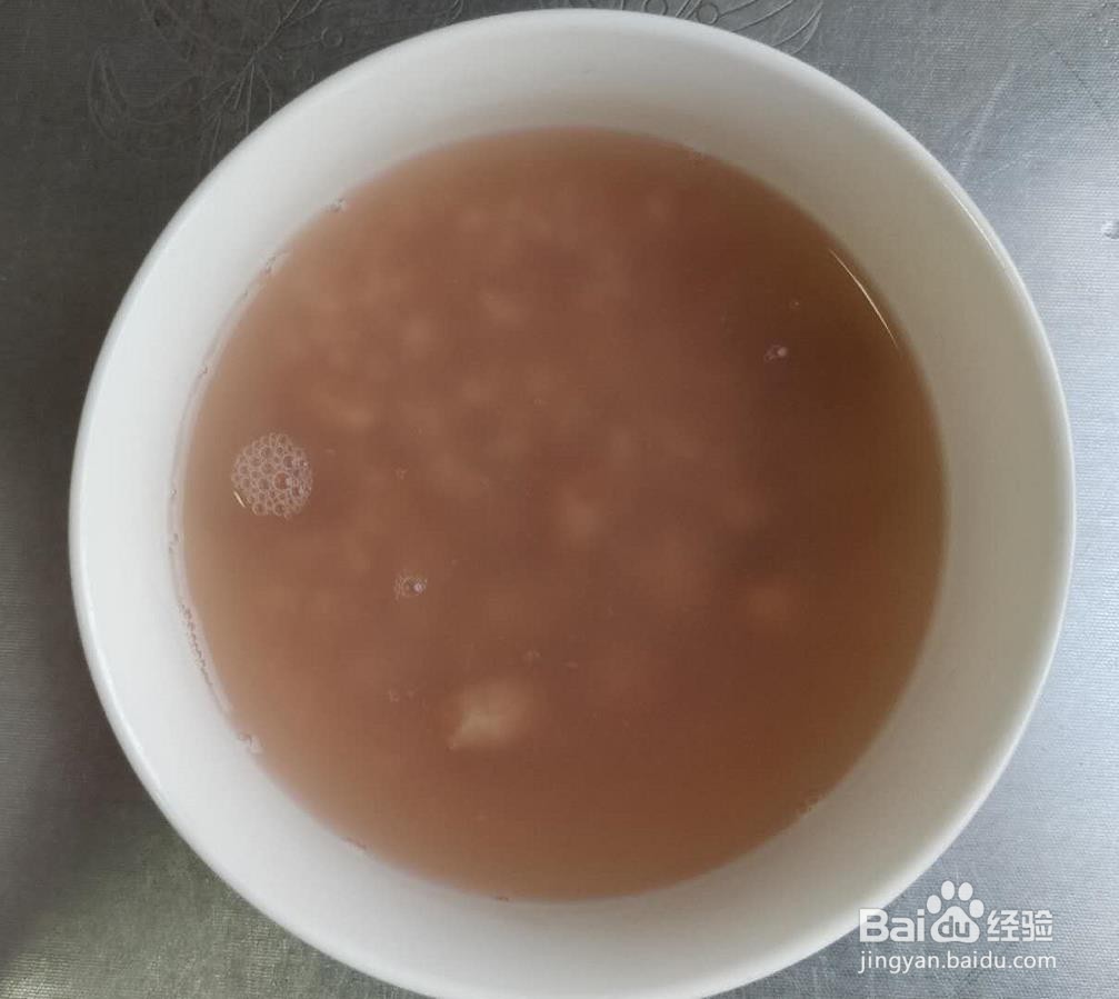 花生稀饭的做法