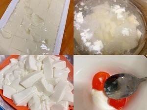 咸蛋黄虾仁烩豆腐