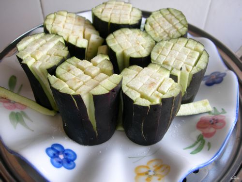 菊花茄子