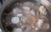 木瓜杂豆鸡肉煲的制作教程