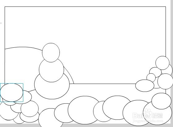 flash如何制作小山背景