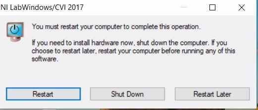 LabWindows/CVI 2017安装环境