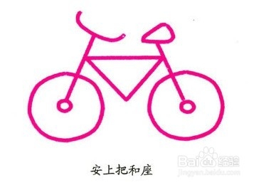 教宝宝画画（1）——画“自行车”