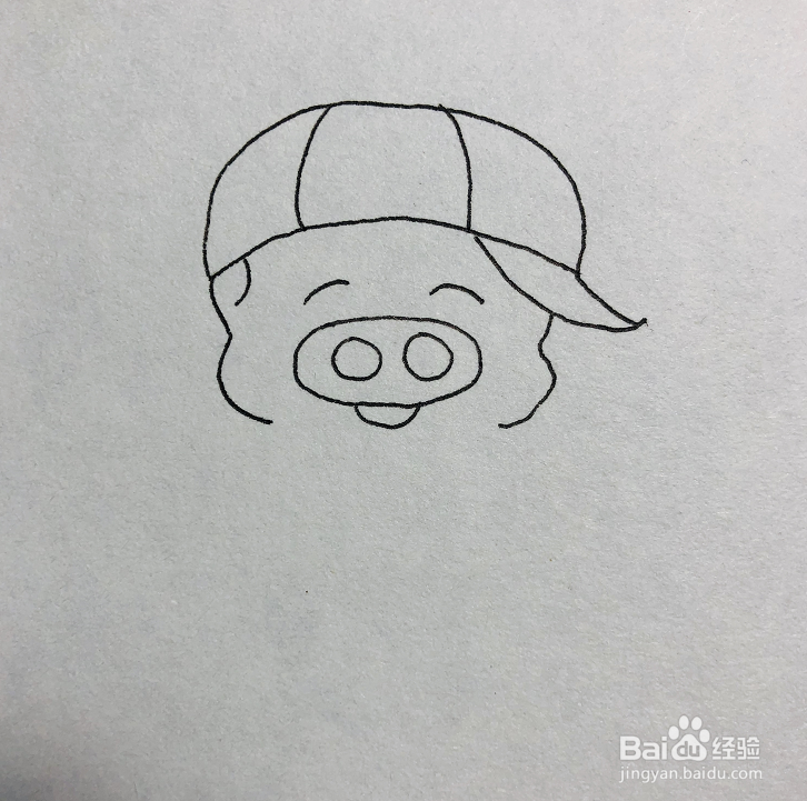 简笔画之麦兜的绘画方法