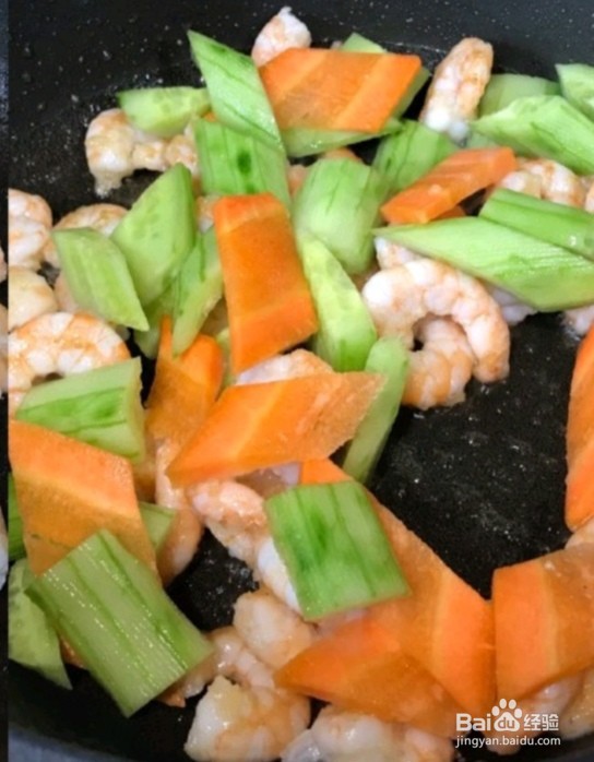 家常美味—青瓜虾仁