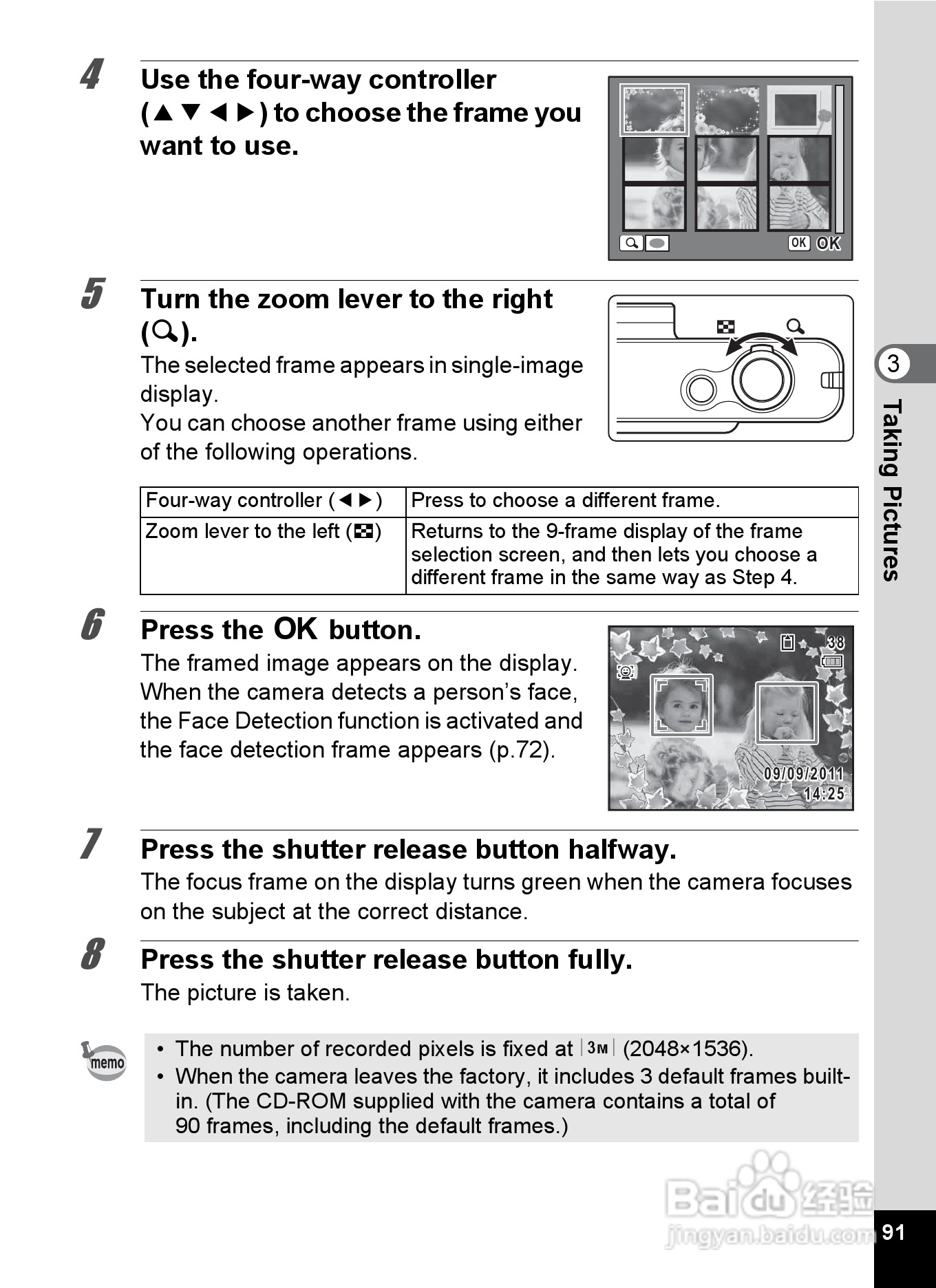 宾得Optio RZ18数码相机使用说明书:[10]