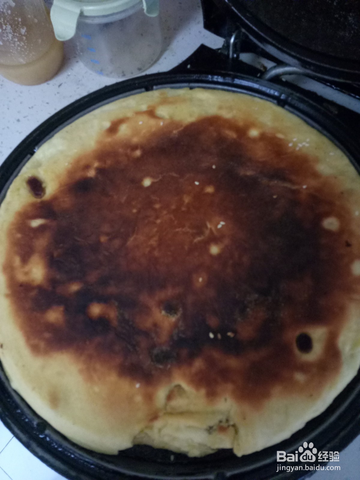 牛奶葡萄干玉米面饼