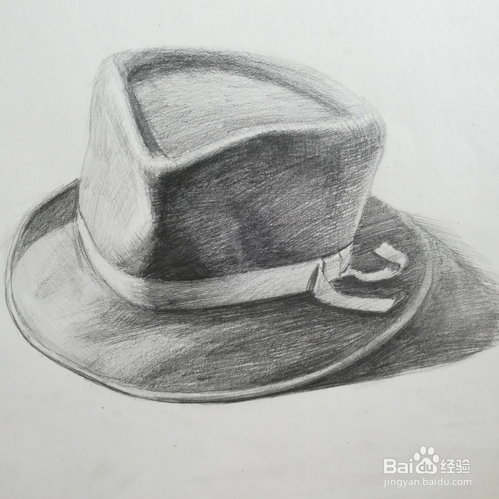 帽子的素描过程 素描帽子怎么画