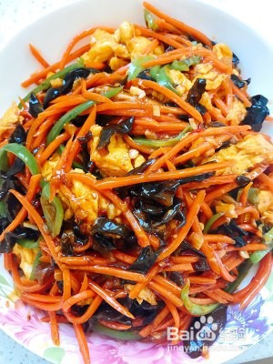 下饭菜鱼香鸡蛋怎么做