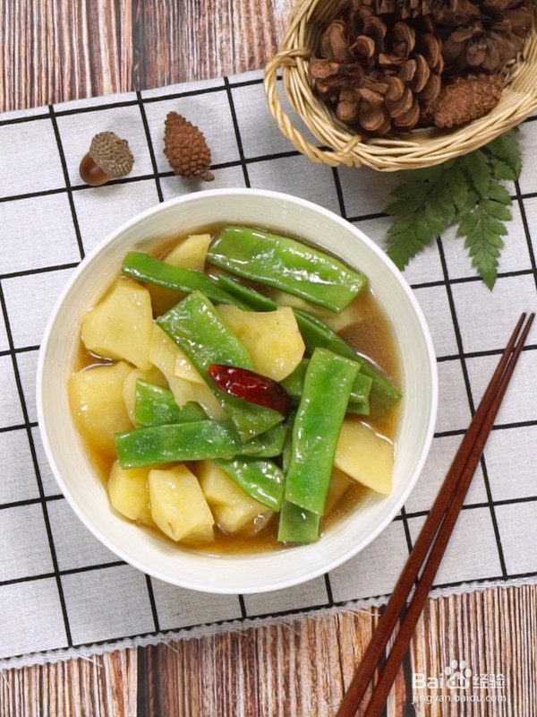 熬豆角土豆的做法